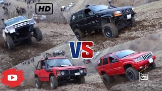 Extreme 4X4 Challenge Range Rover VS Jeep VS Toyota [upl. by Reddy746]