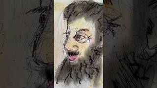 Sc241106 A Scribble Portrait drawing [upl. by Nyad]