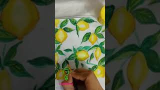 Easy Lemon Painting DIY [upl. by Bruns]