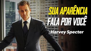 Sua Aparência Influencia outras pessoas  Harvey Specter Metaforando [upl. by Philip]