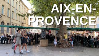 AIXENPROVENCE Walking Tour 4K [upl. by Saile]