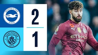 HIGHLIGHTS  BRIGHTON 21 CITY  Haaland Pedro amp O’Riley Goals  Premier League [upl. by George150]