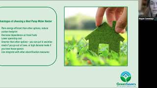 Heat Pump Water Heater Webinar with Energize Bend Greensavers and The Environmental Center [upl. by Akieluz]