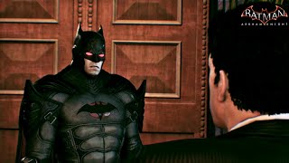 FLASHPOINT BATMAN Unmasking Scene at Wayne Tower  Batman Arkham Knight [upl. by Gerrit861]