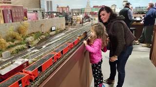 Central Operating Lines Model Railroad Club Open House [upl. by Eastman]