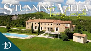 Inside a Stunning Villa for Sale in Volterra  Dreamer [upl. by Casmey12]