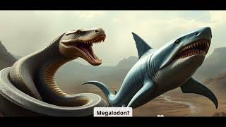 Titanoboa VS megalodon how would win [upl. by Sonitnatsnok123]