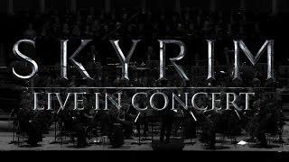 Skyrim Main Theme Dragonborn  LIVE IN CONCERT OST HQ [upl. by Aicilf870]