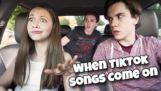 When Tik Tok Songs Come On In Front of Your Friends [upl. by Hadley]