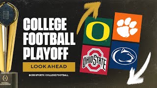 CFP Rankings Lookahead Week 11 Oregon REMAINS undefeated Can Penn State still make it [upl. by Andert879]