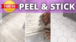 Top 10 Peel and Stick Vinyl Tile for Small Spaces Marathon  Makeovers on a Budget [upl. by Romaine]