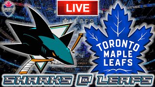 San Jose Sharks vs Toronto Maple Leafs LIVE Stream Game Audio  NHL LIVE Stream Gamecast amp Chat [upl. by Alletnahs]