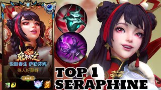 Wild Rift Seraphine  Top 1 Seraphine Gameplay Rank Challenger [upl. by Alphonse]