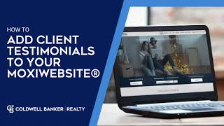 Add Client Testimonials to Your Site  MoxiWebsites  QUICK TIP [upl. by Sherrill]