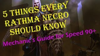 Season 11 Diablo 3  5 Things Every Rathma Necro Should Know [upl. by Bruckner197]