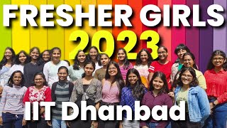 Fresher Girls of IIT 🥵  Freshers Introduction 2023🔥 Funniest Answers Ever🤣  IITISMDhanbad✨ [upl. by Korrie]