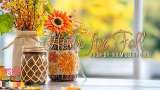 Transform Your Home for Fall RoombyRoom Decor Guide [upl. by Ebberta]