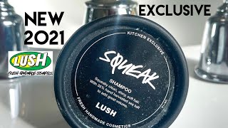 Lush new 2021 exclusive Squeak shampoo [upl. by Weinman]