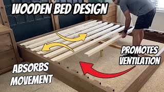 Wooden Bed Design  Low Cost High Profit  Build this Platform Bed Frame [upl. by Eve]