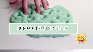 Gör egen fluffig slime [upl. by Jary]