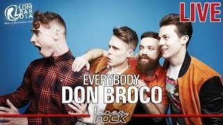 DON BROCO  Everybody  unplugged Linea Rock 2016 [upl. by Euqirne820]