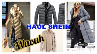 🎉😍 HAUL SHEIN 🤩 COLLECTION HIVER 💯 [upl. by Chelsie]