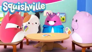 Fun and Games Party Time  Squishville  Storytime Companions  Learning Videos For Kids [upl. by Eerat138]