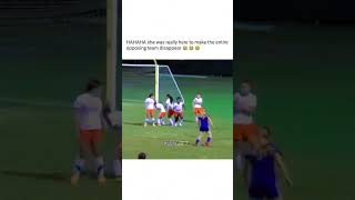 The Funniest Football Free Kick ever Women soccer funny moment 😂 [upl. by Hola]