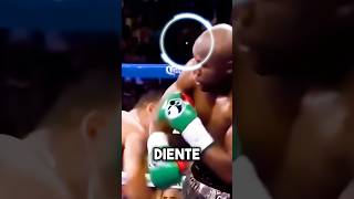 El golpe que le sacó un diente a Floyd Mayweather Jr [upl. by Julissa]