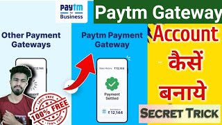 PAYTM PAYMENT gateway account  payment gateway registration  for website [upl. by Pironi]