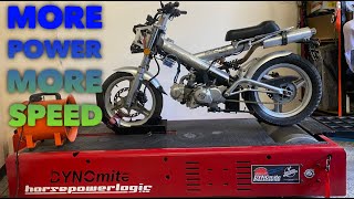 Madass 141cc BIG BORE  Dyno results  speed check [upl. by Kowalski23]