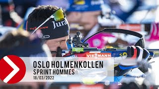 SPRINT HOMMES  OSLO HOLMENKOLLEN 2022 [upl. by Johnna939]