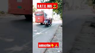 BRTC BUS😎বরিশাল টু খুলনাviral vidosubscribe peless 🙏 [upl. by Nofpets]