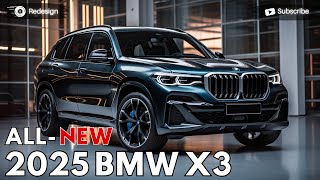 2025 BMW X3 Revealed BMWs Most Anticipated SUV [upl. by Latsyrcal]