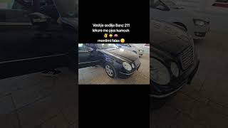 Veshje sedilje Benz 211lekure me pjes kamosh 👌 🌟 🚘 montimi falas 🙂ediaksesormakinash tiranafier [upl. by Kenon]