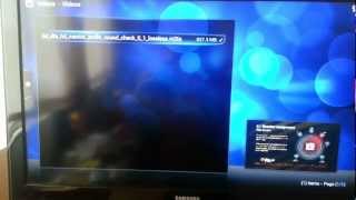 OpenElec on Raspberry Pi DTSHD Audio Test [upl. by Wiley860]