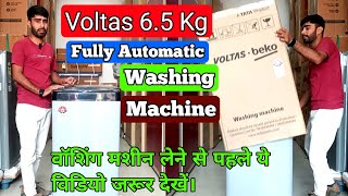 Voltas 65 Kg Fully Automatic Washing Machine 🔥  Unboxing amp Review 😍  washingmachine washing [upl. by Yrolg]