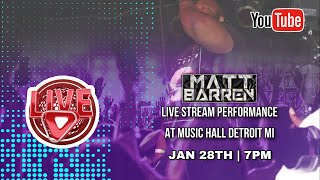 Music Hall Detroit Mi  Live Stream Performance [upl. by Nolahs906]