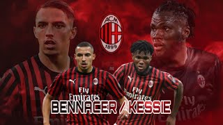 ISMAEL BENNACER amp FRANCK KESSIE  BEST DUO  Skills Tackles amp Goals [upl. by Anaytat]