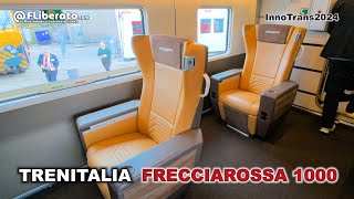 Novo Frecciarossa 1000 da Trenitalia na InnoTrans2024 [upl. by Arreis514]