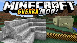 Minecraft  WARSTUFF MOD Prepárate para la guerra  ESPAÑOL TUTORIAL [upl. by Amihsat]