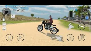 New Bullet bike modified game 🎮 Royal Enfield 550CC [upl. by Etnuad]