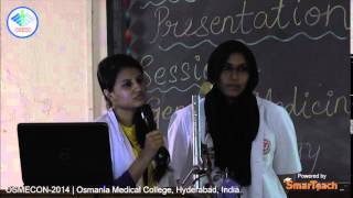 Case Presentation  Sania Maheen of Dr VRK Womens Medical College Hyd [upl. by Kiona]