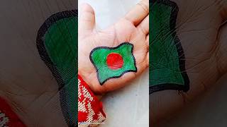 How to draw Bangladesh flag 🇧🇩🥰drawing viralshort shorts [upl. by Criswell]