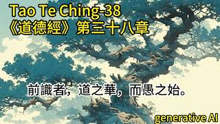 The Book of The Way  Tao Te Ching 38  Chinese  中文 [upl. by Johst885]