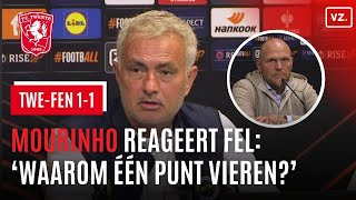 Mourinho over de scheidsrechter bij FC Twente  Fenerbahçe Oosting wilde meer [upl. by Waverly13]