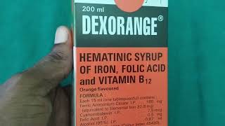 Dexorange Syrup Syrup Dexorange Side Effects amp Benefits [upl. by Hazelton46]