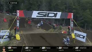 LCoenen vs Adamo vs De Wolf MX2 RAM Qualifying Race  YPF INFINIA MXGP of PatagoniaArgentina 2024 [upl. by Pedaias377]