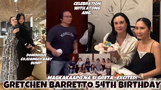 GRETCHEN BARRETTO 54TH BIRTHDAY MAGIGING LOLA NA SOON BUNTIS SI DOMINIQUE ❤️ ATONG ANG KASAMA ULIT [upl. by Colier]