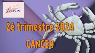 CANCER 2ème trimestre 2024  Horoscopes par date de naissance [upl. by Odlaumor]